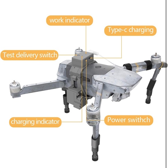 Hanatora Dual Drop Version Payload Airdrop Release Dropping Device for DJI Mavi - Picture 5 of 5